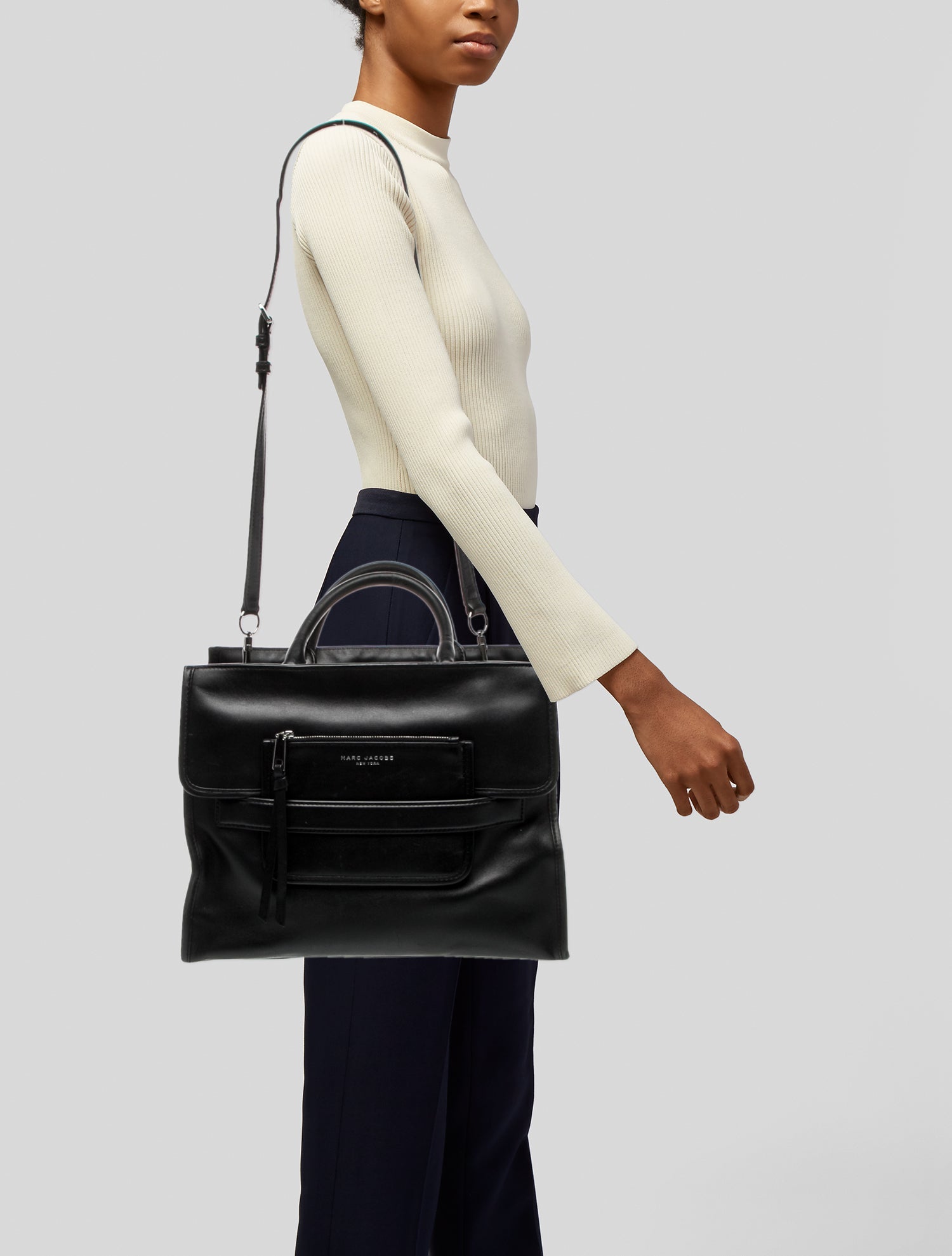 Marc Jacobs Leather Top Handle Bag