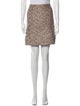 Marc Jacobs Tweed Pattern Mini Skirt