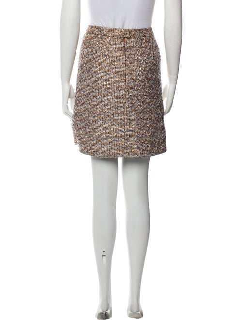 Marc Jacobs Tweed Pattern Mini Skirt
