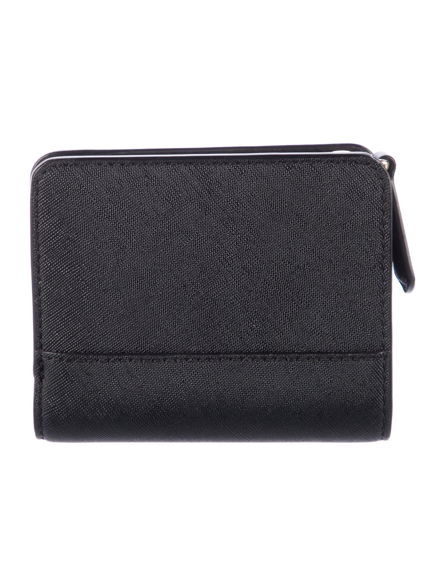 Marc Jacobs Leather Printed Compact Wallet