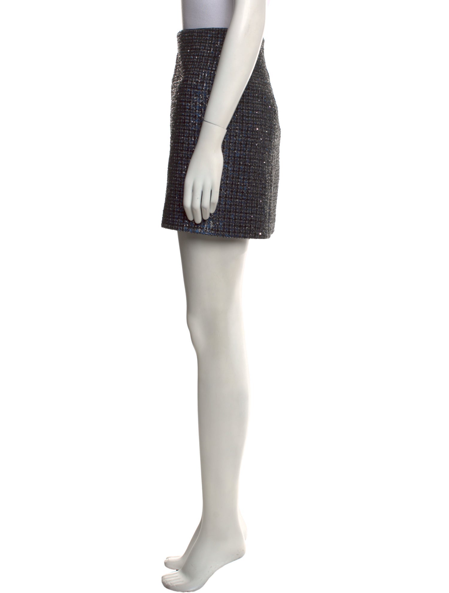 Marc Jacobs Tweed Pattern Mini Skirt