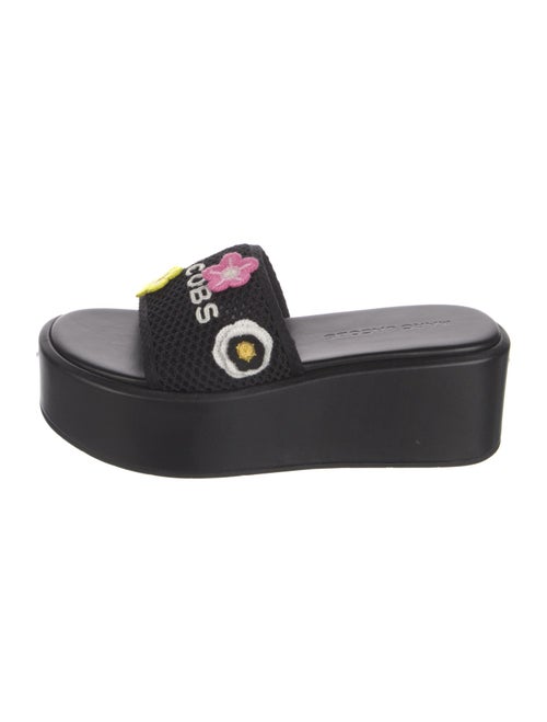 Marc Jacobs Rubber Floral Print Slides
