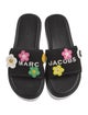Marc Jacobs Rubber Floral Print Slides