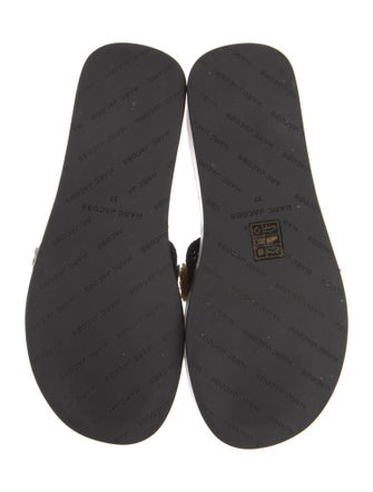 Marc Jacobs Rubber Floral Print Slides