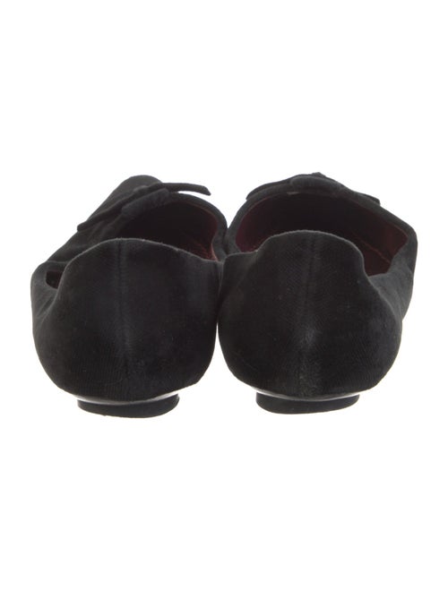 Marc Jacobs Velvet Ballet Flats