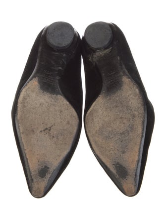 Marc Jacobs Velvet Ballet Flats