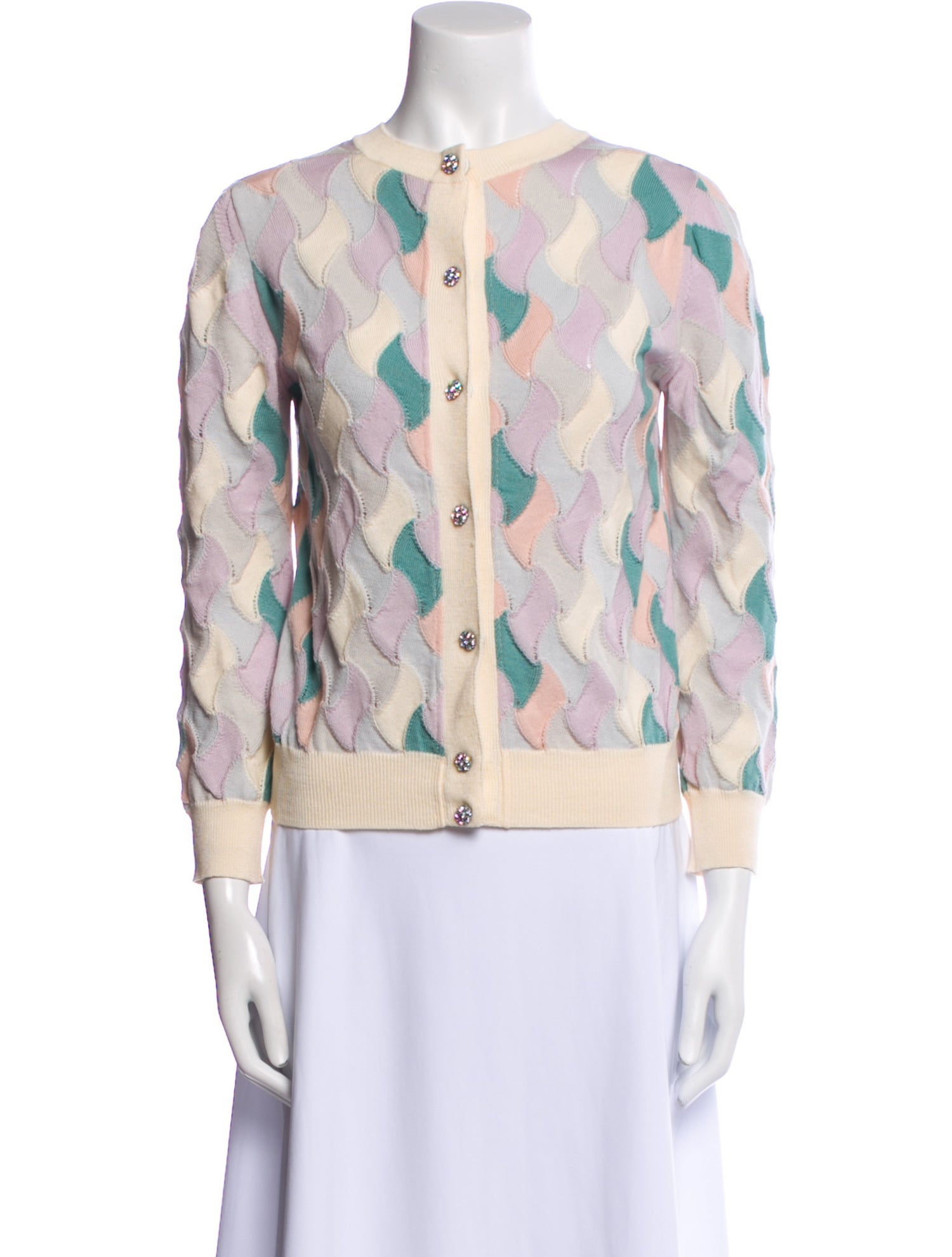 Marc Jacobs Printed Crew Neck Sweater