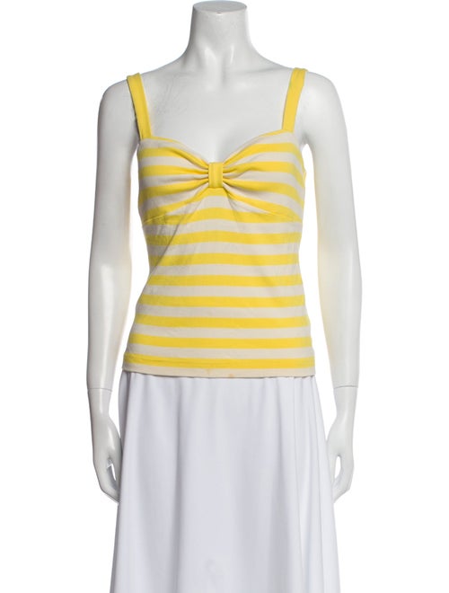 Marc Jacobs Striped V-Neck Top