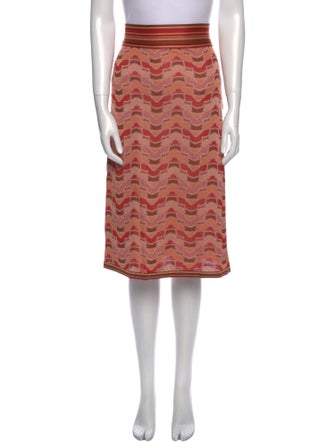 Marc Jacobs Silk Knee-Length Skirt