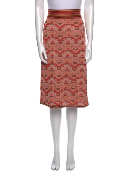 Marc Jacobs Silk Knee-Length Skirt