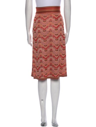 Marc Jacobs Silk Knee-Length Skirt