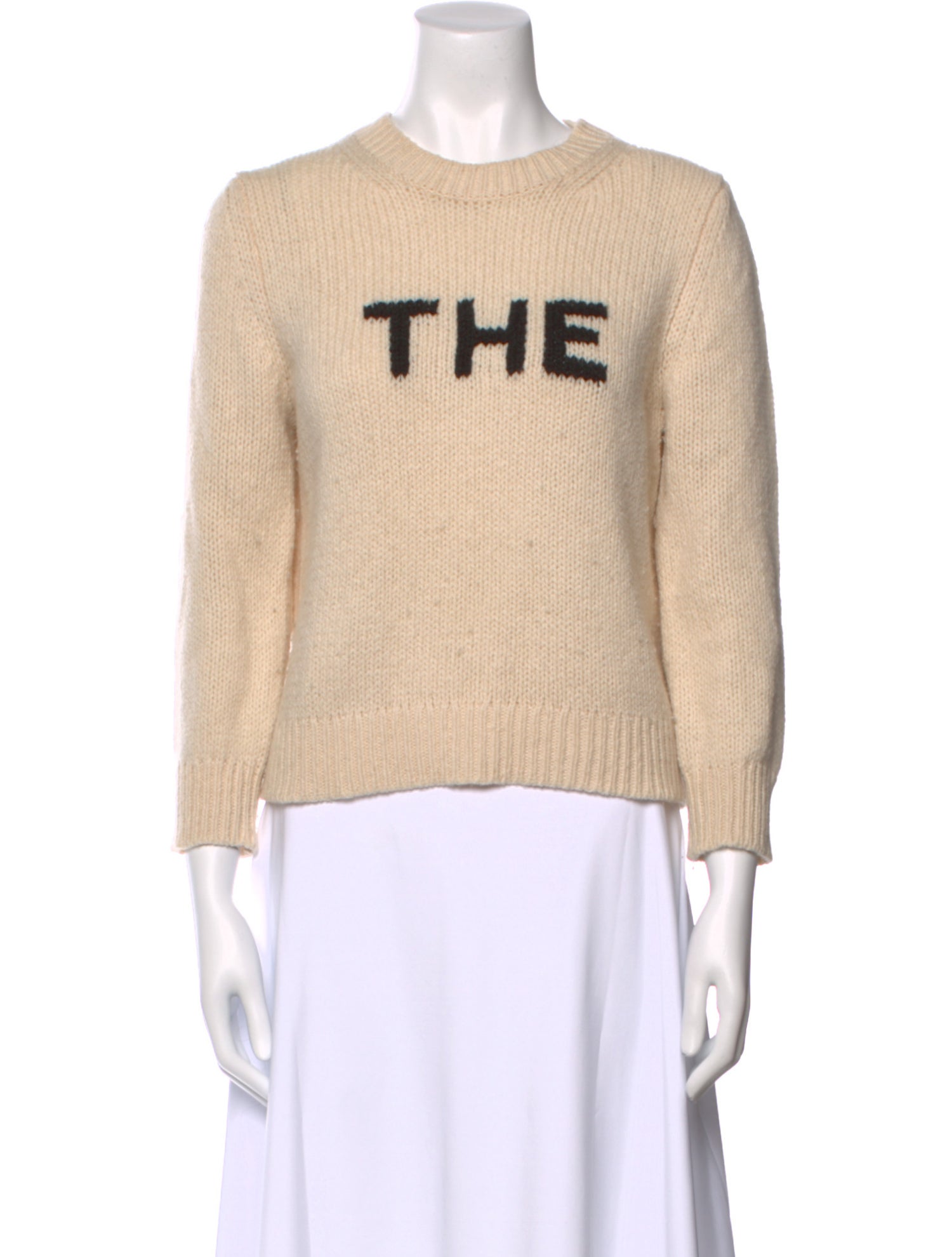 Marc Jacobs Wool Graphic Print Sweater