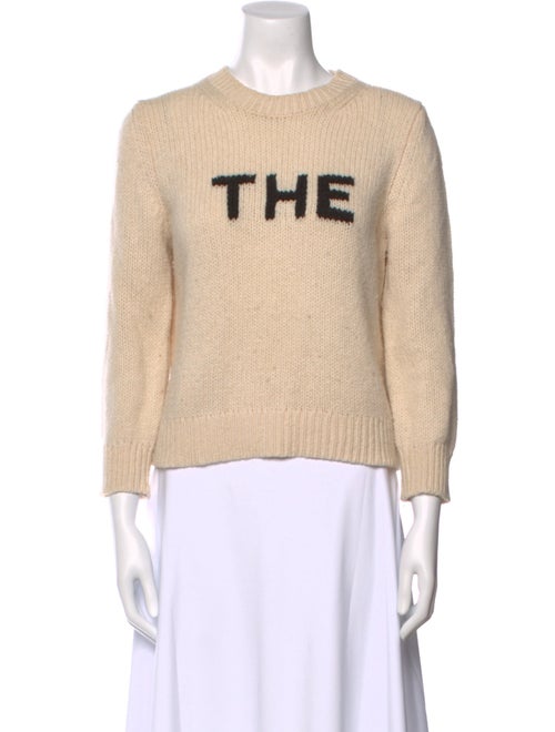 Marc Jacobs Wool Graphic Print Sweater