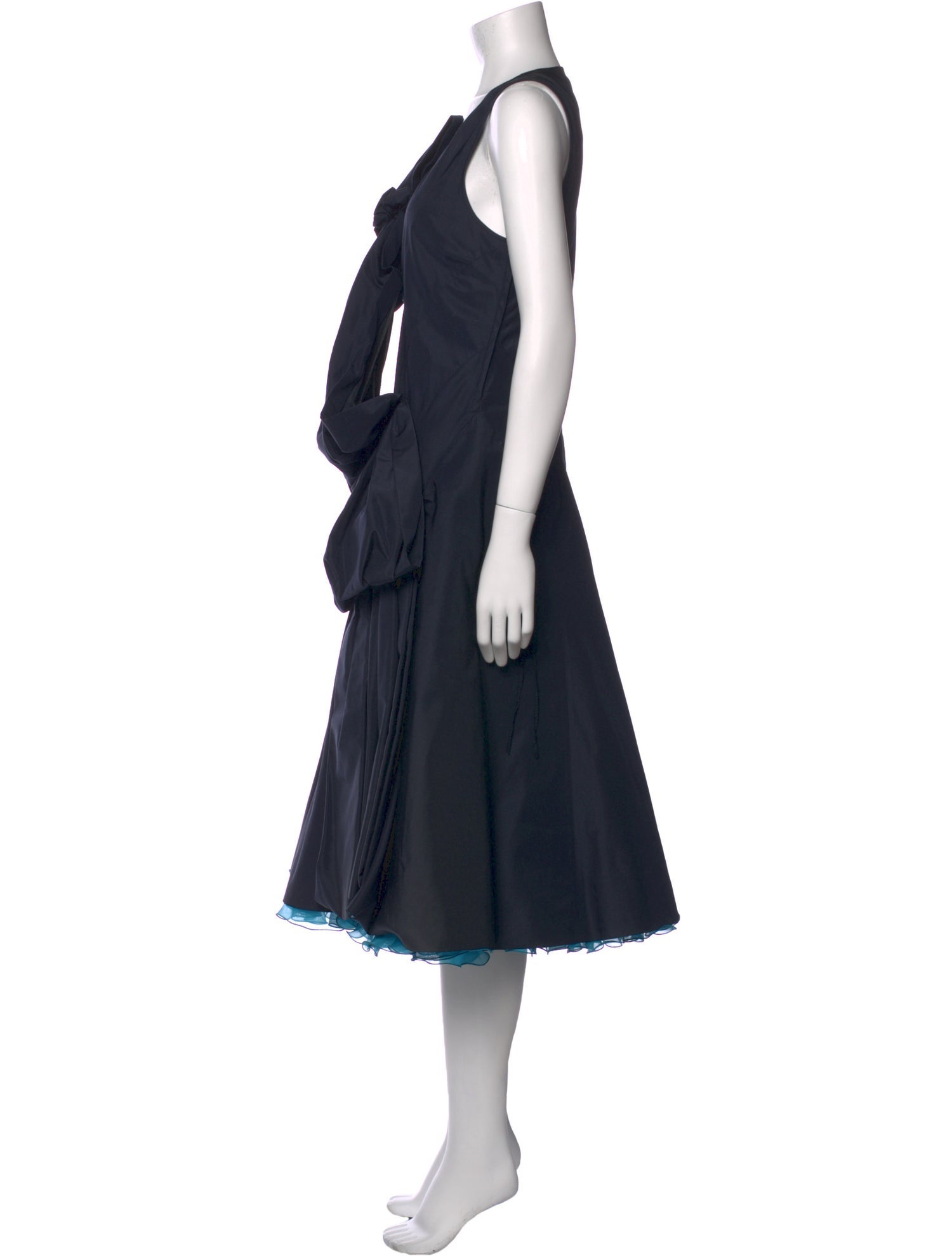 Marc Jacobs Silk Midi Length Dress