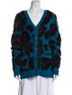 Marc Jacobs Nylon Animal Print Sweater