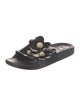 Marc Jacobs Rubber Crystal Embellishments Slides