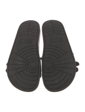 Marc Jacobs Rubber Crystal Embellishments Slides