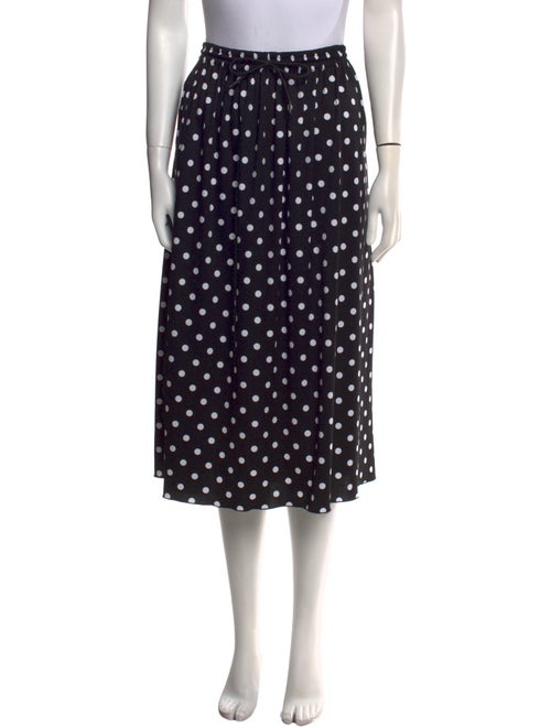 Marc Jacobs Polka Dot Print Midi Length Skirt