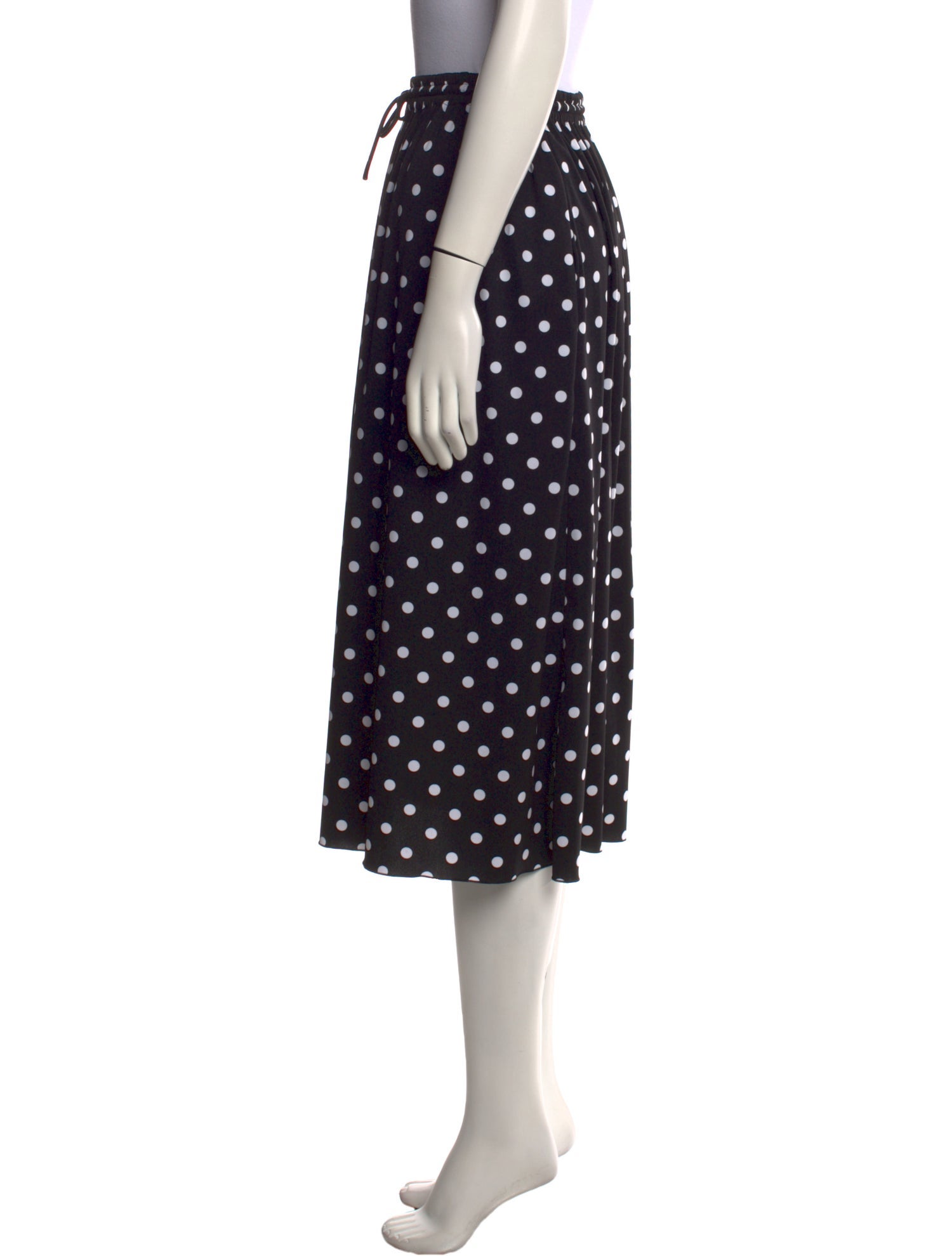 Marc Jacobs Polka Dot Print Midi Length Skirt