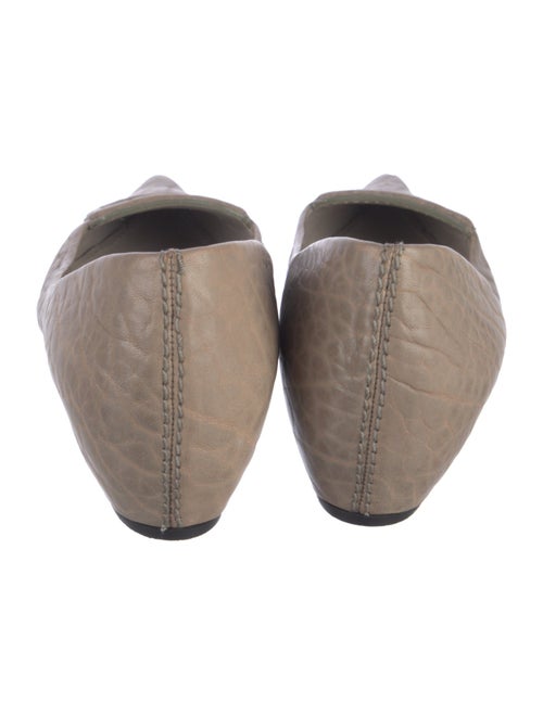 Marc Jacobs Leather Animal Print Flats