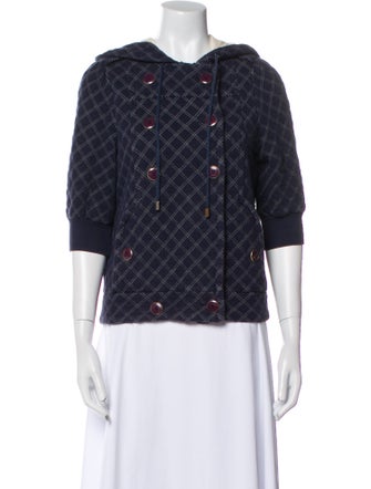 Marc Jacobs Plaid Print Evening Jacket