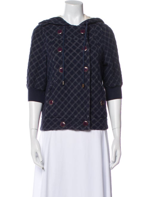 Marc Jacobs Plaid Print Evening Jacket