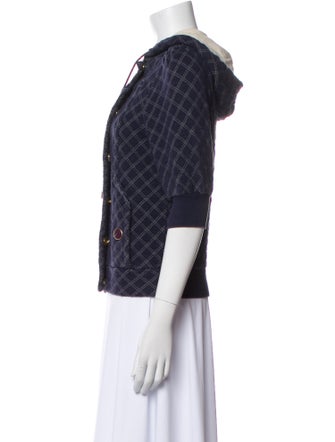 Marc Jacobs Plaid Print Evening Jacket