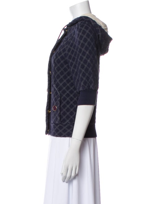 Marc Jacobs Plaid Print Evening Jacket