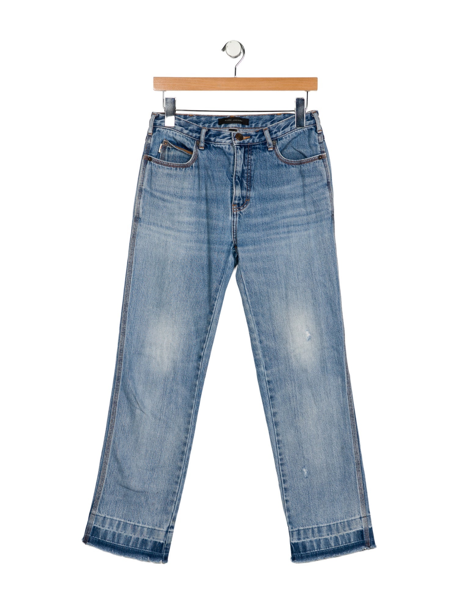 Marc Jacobs Mid-Rise Wide Leg Jeans
