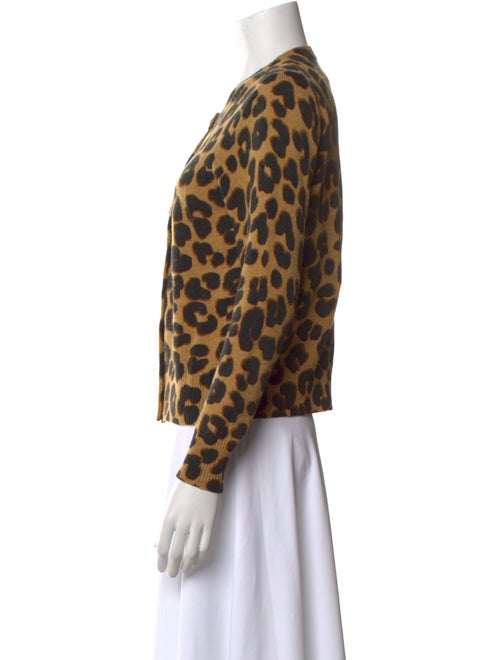 Marc Jacobs Wool Animal Print Sweater