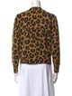 Marc Jacobs Wool Animal Print Sweater