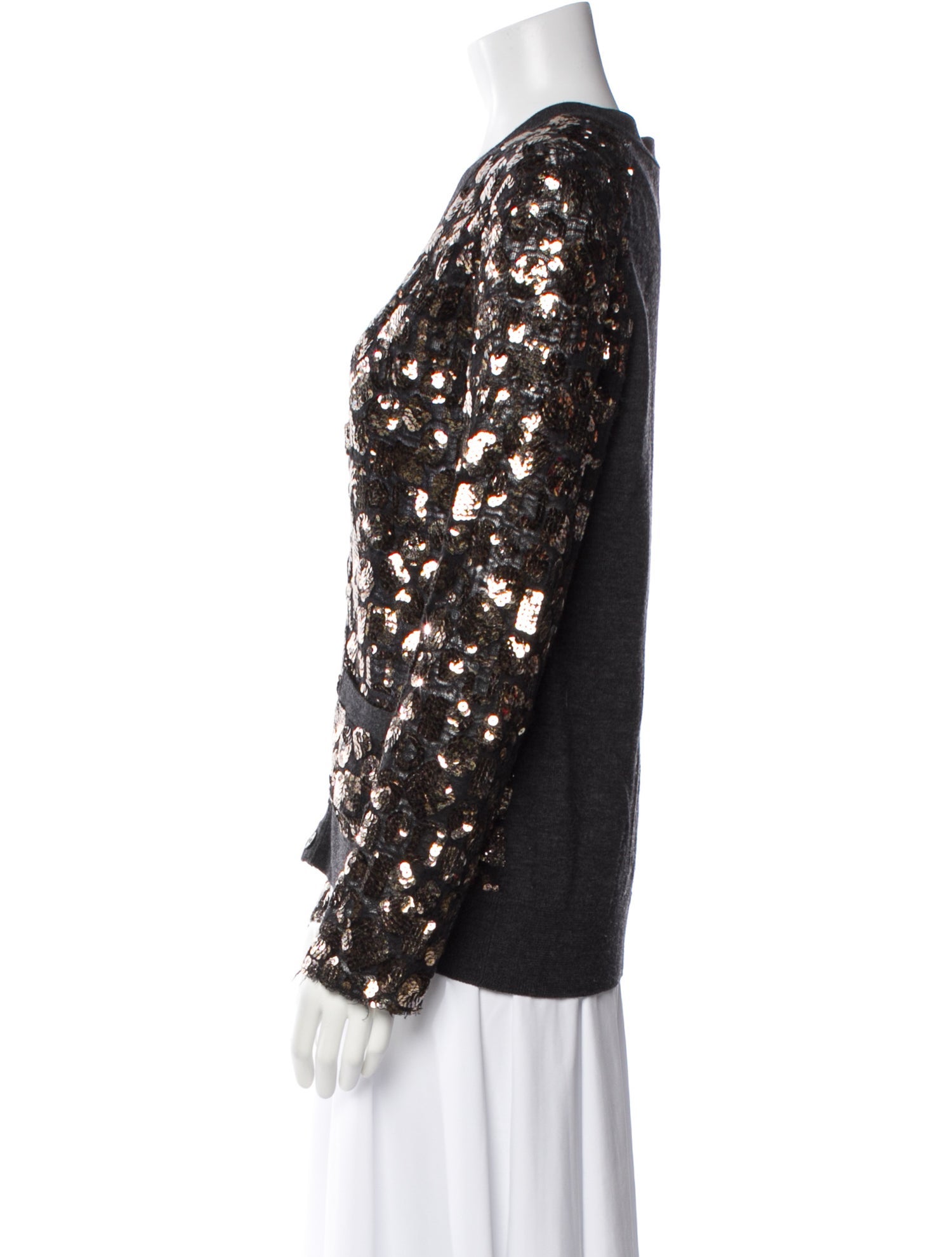 Marc Jacobs Merino Wool V-Neck Sweater