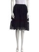 Marc by Marc Jacobs Eyelet Trim Knee-Length Skirt