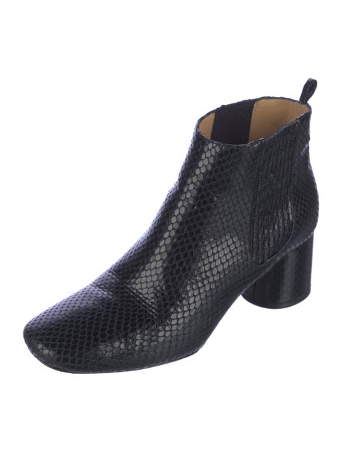 Marc Jacobs Embossed Leather Chelsea Boots