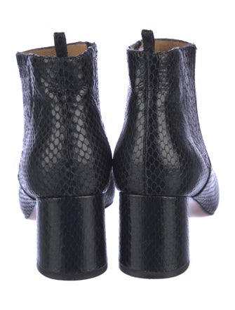 Marc Jacobs Embossed Leather Chelsea Boots