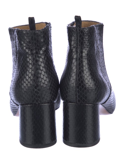 Marc Jacobs Embossed Leather Chelsea Boots