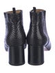 Marc Jacobs Embossed Leather Chelsea Boots