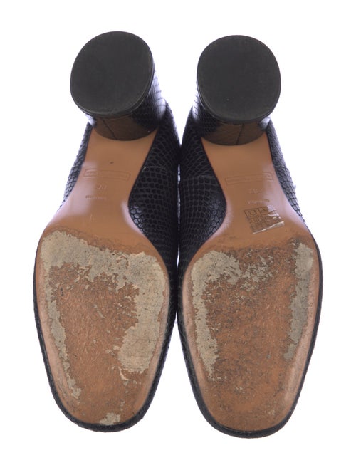 Marc Jacobs Embossed Leather Chelsea Boots