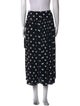 Marc Jacobs Polka Dot Print Midi Length Skirt