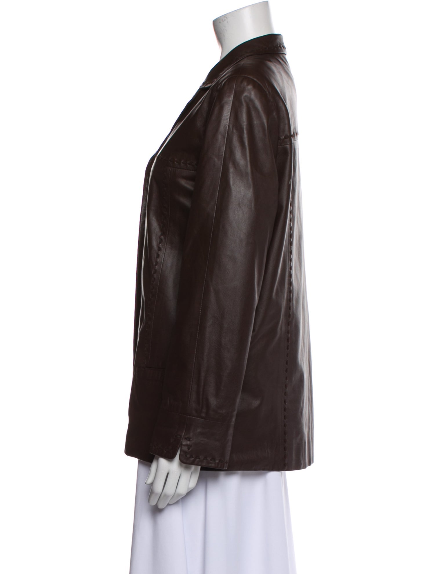 Marc Jacobs Leather Blazer