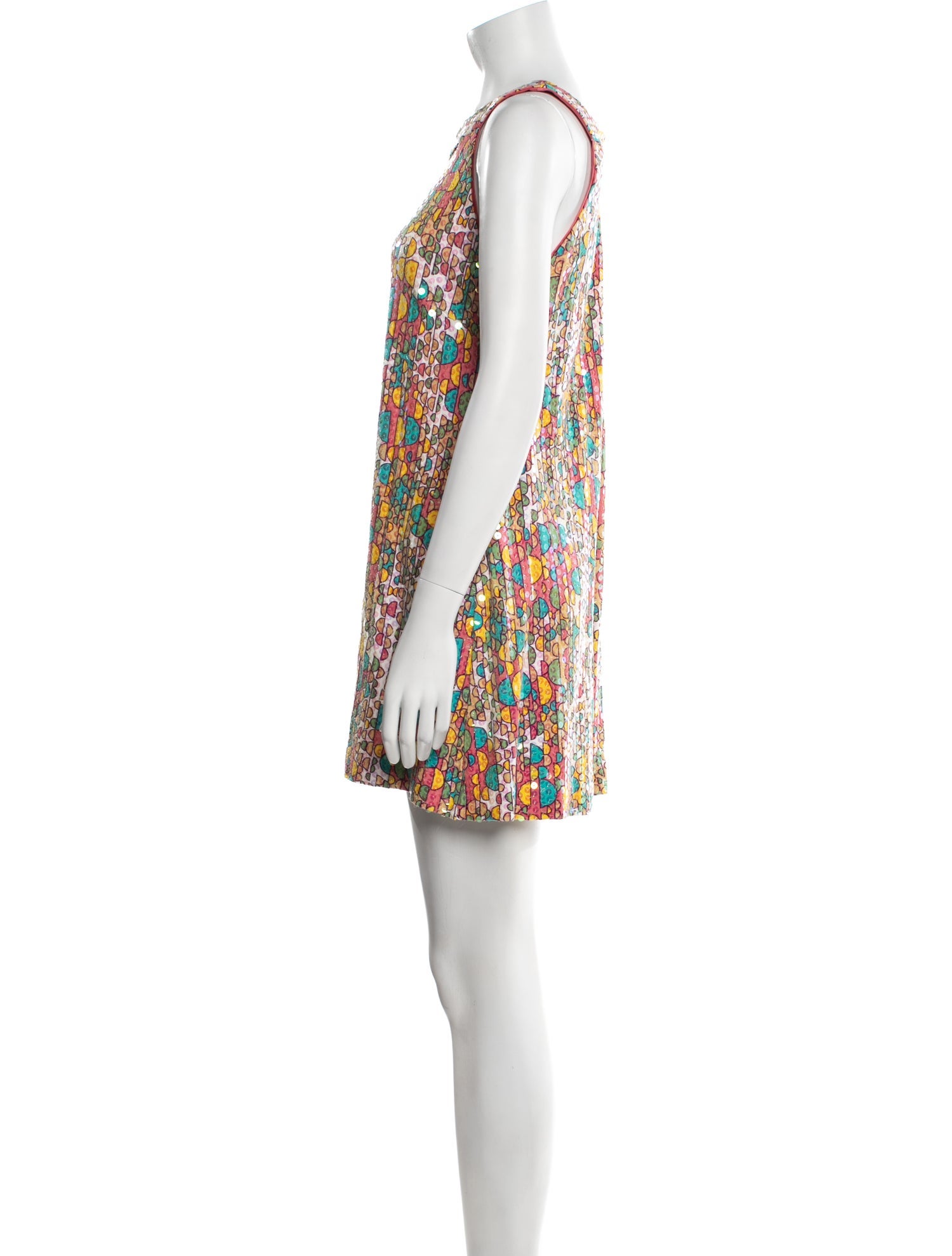 Marc Jacobs Floral Print Mini Dress