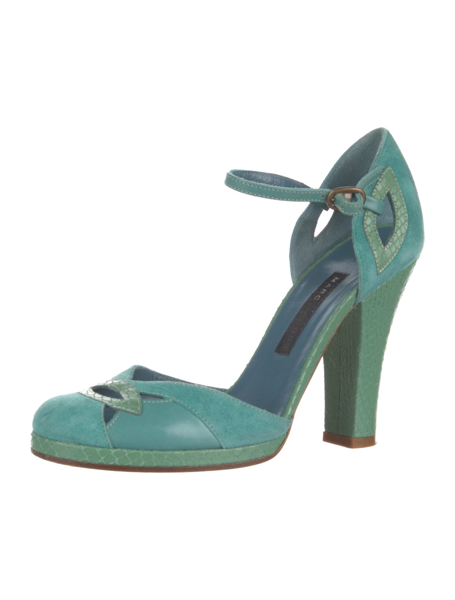 Marc Jacobs Suede D'Orsay Pumps