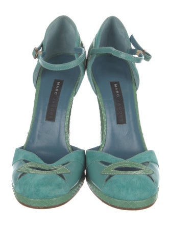 Marc Jacobs Suede D'Orsay Pumps