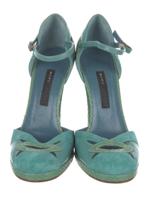 Marc Jacobs Suede D'Orsay Pumps