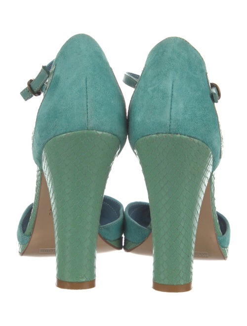 Marc Jacobs Suede D'Orsay Pumps