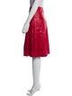 Marc Jacobs Leather Knee-Length Skirt