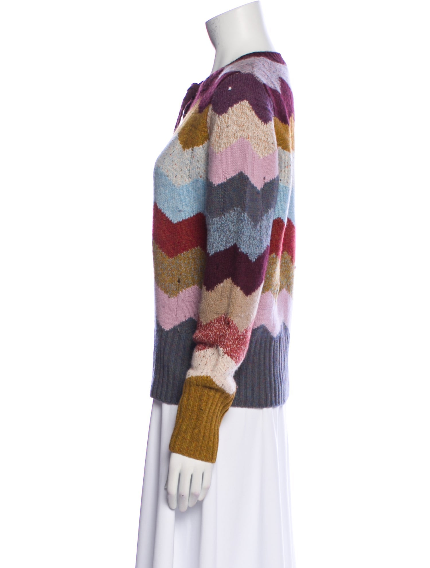 Marc Jacobs Cashmere Printed Sweater