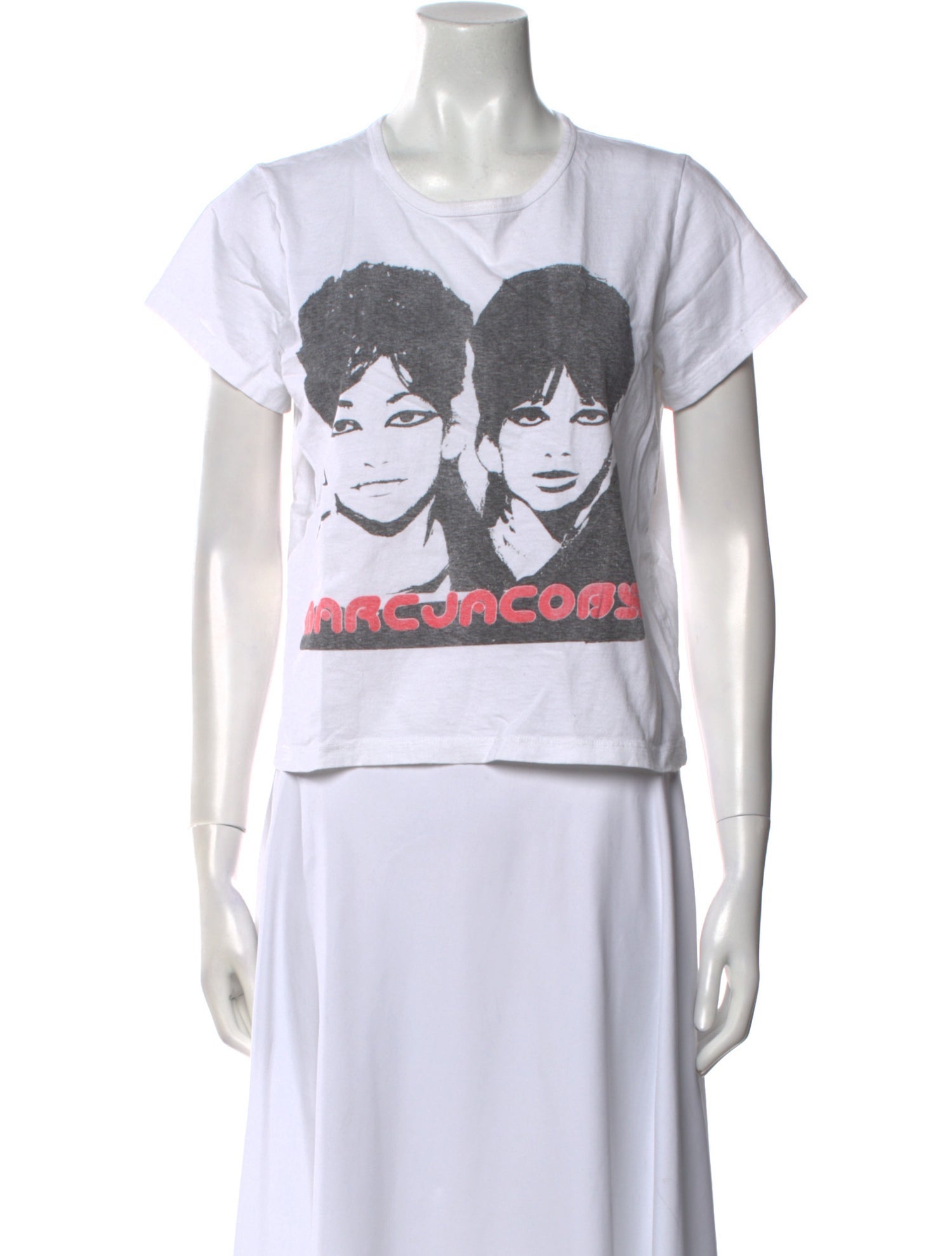 Marc Jacobs Graphic Print Crew Neck T-Shirt