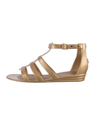 Marc Jacobs Rubber Gladiator Sandals