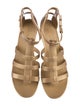 Marc Jacobs Rubber Gladiator Sandals